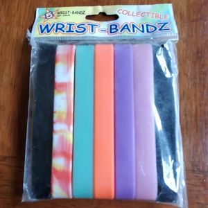 5 collectible wrist bands